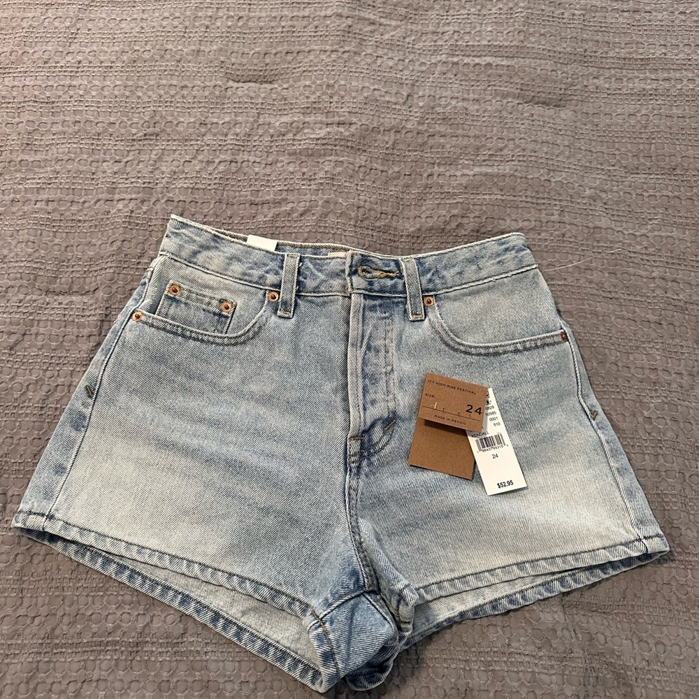 PacSun Ivy high rise festival shorts